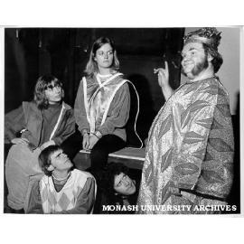 Cast of 'The Playmakers', from left: Vivian Davies, Catherine Wilkin, Gil Tucker, Gary Down and John Cousins