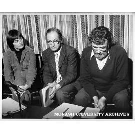 Participants in forum on 'New Technology'