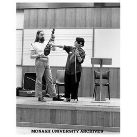 Richard Excell and Carol Williams, part of Early Music Ensemble 'Acord'