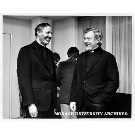 Father Peter Knowles (left) and Father David Halstead (right)