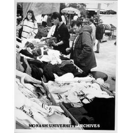 Sock stall, Friday market