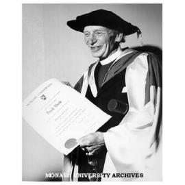 Honorary Doctor of Laws Sir Frank Woods