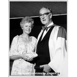 Honorary Doctor of Laws Sir Lance Townsend with Aileen Kingdom