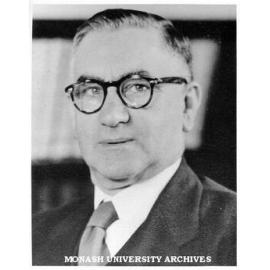 Alfred Earnest Shepherd, member of Monash University Interim Council