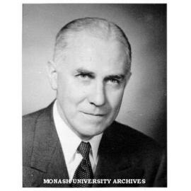 Frederic Peter Johns, member of Monash University Interim Council