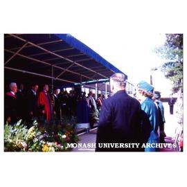 Opening ceremony, March 1961