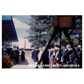 Opening ceremony, March 1961