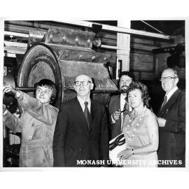 Monash Parents' Group visiting Lacy's Iron Foundry, Sale