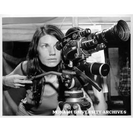 Marion Hill, secretary of Monash Film Makers Club