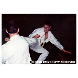 Ross Murdoch at Australian Tae Kwon Do championships, winner of gold medal in heavyweight yellow belt division