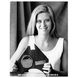 Medical student Sophie Morris with Brighton Council Australia Day Young Citizen Award