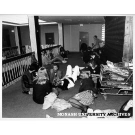 Students occupying University Offices