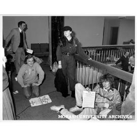 Students occupying University Offices
