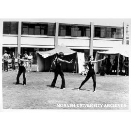 Modern Dance Club demonstration, Orientation Week