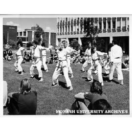 Tae Kwon Do demonstration, Orientation Week