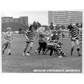 Administration football match - Cuties v. Dodgers