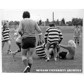 Administration football match - Cuties v. Dodgers