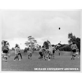 Administration football match - Cuties v. Dodgers