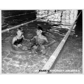 Swimming coordinator Sandra Bingham