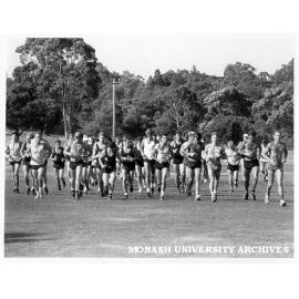 Richmond Football Club training at Monash