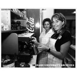 Angela (front) and Carole Cash of Fare Play