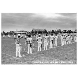 Competitors in National Archery Championships