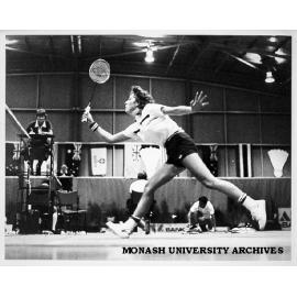 Karen Phillips competitor in Australia Games badminton