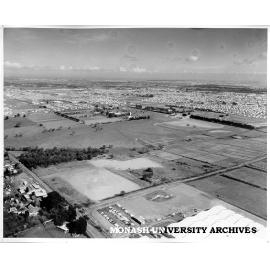 Aerial view of Clayton site