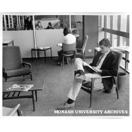 Hargrave library, lounge area
