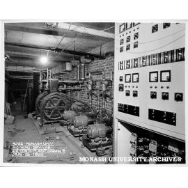 Biology wing senior laboratory air conditioning plant, 26 January 1962