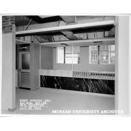 Biology wing senior laboratories first floor reception, 25 January 1962