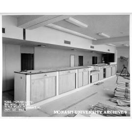 Biology wing senior laboratories first floor museum, 25 January 1962