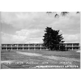 First year Physics building, 1 March 1961