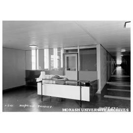 Physics reception area, 1 March 1961