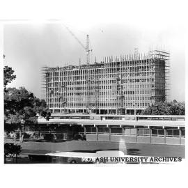 Humanities building under construction