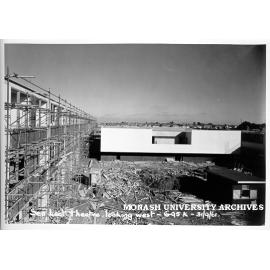 Senior lecture theatre under construction, 31 September 1961