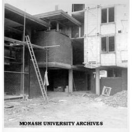 Deakin Hall under construction, 16 January 1962