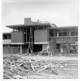 Deakin Hall under construction, 16 January 1962