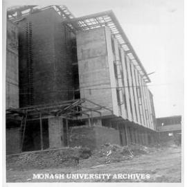 Deakin Hall under construction, 16 January 1962