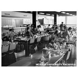 Hargrave cafeteria, 1961