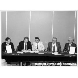 Signing of Heads of Agreement between Monash and Chisholm