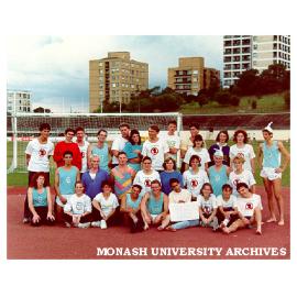Monash University Athletics Club members
