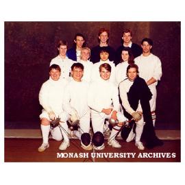 Monash University Fencing Team, Tasmania 1991