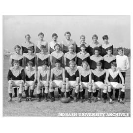 Flinders University Intervarsity Football Team - Monash, 1970