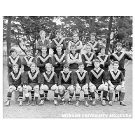 New England University Australian Rules Football Team - Intervarsity, Monash 1970