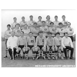 Queensland University Intervarsity Football Squad - Monash 1970