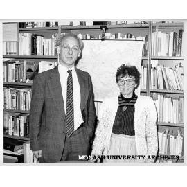 Professors Ferenc Feher and Agnes Heller of New School for Social Research New York