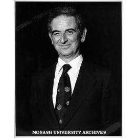 LaTrobe University Vice-Chancellor Professor J. F. Scott