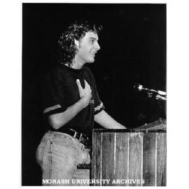 Mr Andrew Daddo delivering first Orientation Lecture