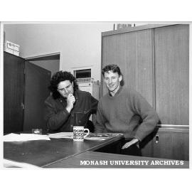 Former Lot's Wife editors and now co-authors Mark Civitella (left) and Peter Nugent